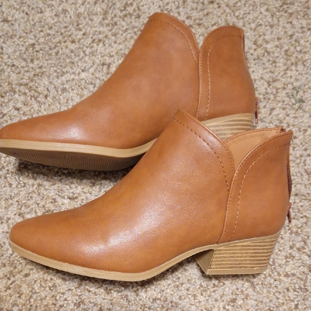 Tan Ankle Boots